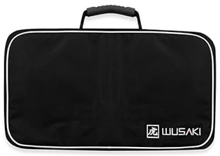Wusaki Mallette de Cuisinier Vide pour Chefs Professionnels et étudiants en école hotelière – 21 Places + 1 Poche de Rangement