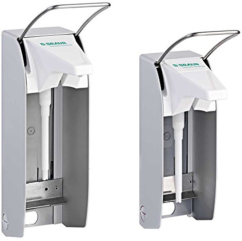 B.Braun Wandspender Plus E 500 ml Kurzarm sichtbarer Armhebel 10cm handberührungsfrei Universal