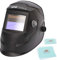 IPOTOOLS J500A Casque de soudage Automatique avec True Colour, Casque de soudage Solaire, 2 capteurs de qualité supérieure, Grand Champ de Vision (92 × 42 mm) avec Niveaux de Protection DIN 4/9-13