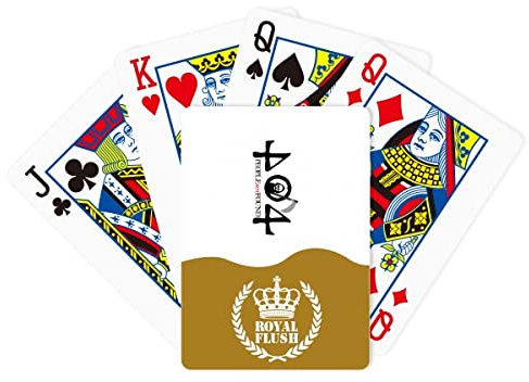 Comp. Sickle Devil Human Art Deco Fashion Royal Flush Poker Playing Card Game