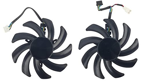inRobert Video Card Fan Replacement for HP/Dell RTX 3060 Ti OEM Graphics Card Cooling Fan Replace (Fan-AB)