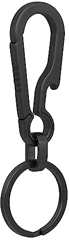 KCFEV Titanium Heavy Duty Carabiner Keychain | Car Key Chain Clip, Durable Key Ring Organizers Holders, EDC for Men and Women