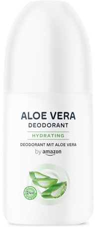 by Amazon, Deodorante roll-on Aloe Vera, 1 x 75 ml