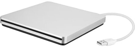 QUMIIRITY 1set Masterizzatore Usb Dvd Scrittore Per Laptop e Desktop Slim Compatibile Per Backup e Riproduzione Multimediale