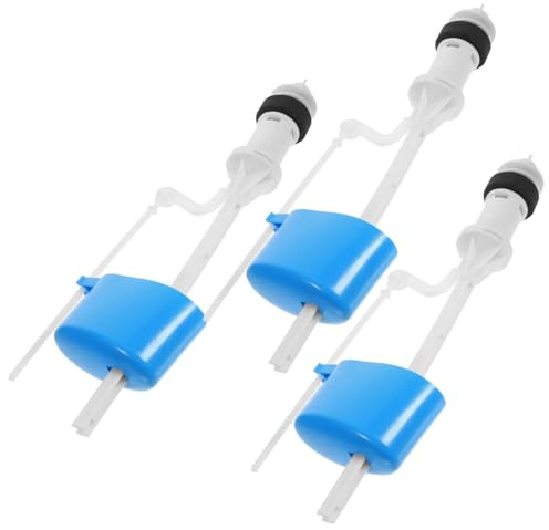 Holibanna 3Pièces Vannes Entrée De Robinet De Vidange Et Remplissage Accessoires De Réservoir Installation Facile Et Durable Compatible Avec Anciens Modèles