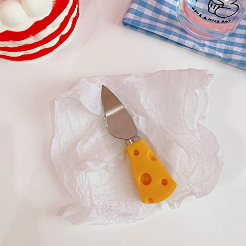 Naroote Couverts à Fromage en Acier Inoxydable, Jolis Couverts à Dessert, Membres Idéaux de la Famille, Adaptés au Petit Déjeuner [petits, Vaisselle en Acier Inoxydable] (1# couteau)