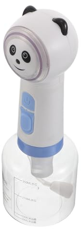 KOMBIUDA Dispensador Automático de Jabón Espumoso para Mascotas con Diseño Panda Recargable Dosificador Eléctrico de Champú para Baño de Perros y Gatos Limpiador para Cocina y Baño