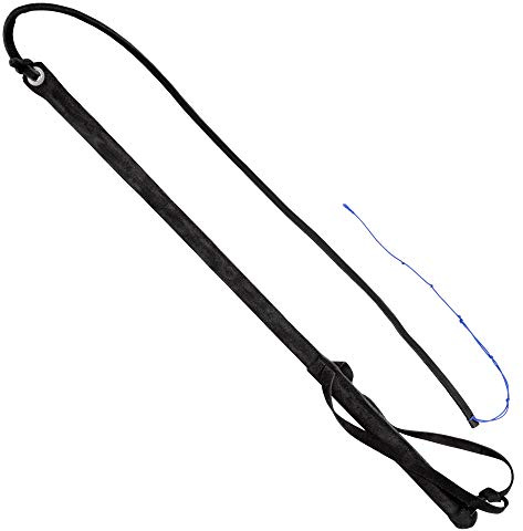 Dingo Gear Gunshot - Frustino per addestramento del cane, nero, punta di collegamento Ipo S02625
