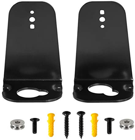Dinghosen Wall Mount for Samsung HW-K335 HW-K651 HW-K450 HW-M360 HW-M550 HW-M450 HW-K430 HW-K550 HWK650 Soundbar and More Sound Bar Wall Bracket Speaker Holder - Black