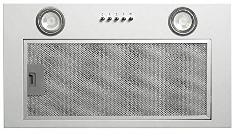 CDA CCA52SI Silver 50cm Under Canopy 3 Speed Cooker Hood Kitchen Extractor Fan
