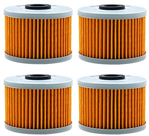 AHL - Motorrad Ölfilter 4 pcs für HONDA CBX250 RSE 250 1983-2000/ CRF250L 249 2013-2016/ CRF250M 250 2014-2016/ FMX650 650 2005-2007/ FX650 VIGOR 650 1999-2002