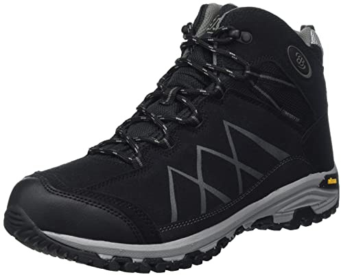 Brütting Unisex Kansas High Traillöparskor, svart/antracit, 42 EU, svart antracit, 42 EU