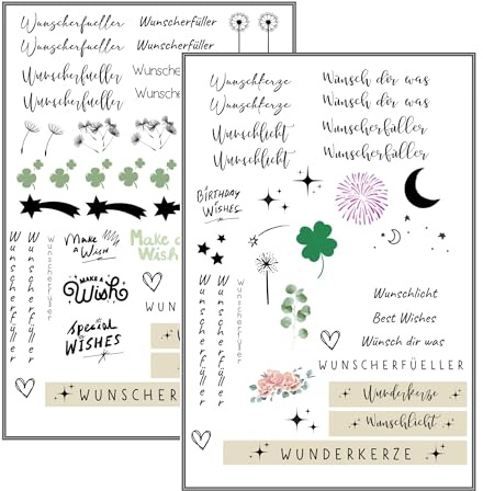 MilaBoo® Kerzentattoos Wunscherfüller I DIY Aufkleber für besondere Anlässe, einfache Anwendung, vielseitig einsetzbar (Wunscherfüller)