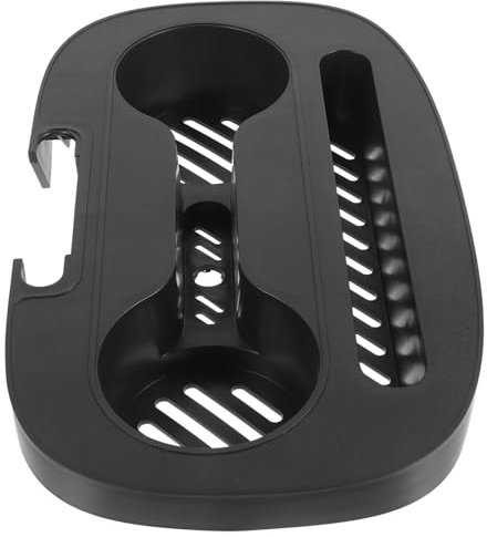 Ciieeo Bandeja Portavasos De Plástico Portavasos Reclinable para Sillón Bandeja Multiusos para Vasos Accesorio para Sillón De Playa Clip