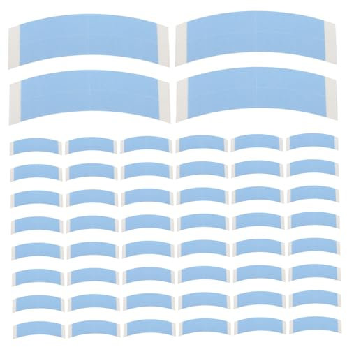 minkissy 48 Feuilles De Film Pour Ruban Adhésif Double Face Ruban Adhésif Double Face Pour Perruques En Dentelle Colle Pour Cheveux Pour Perruques Kit D'Installation De