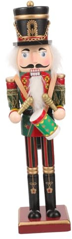 Cabilock Élégant Casse-Noisette en Bois Décoration de Noël Artisanale de Noël pour La Famille Et Les Amis Plusieurs Styles