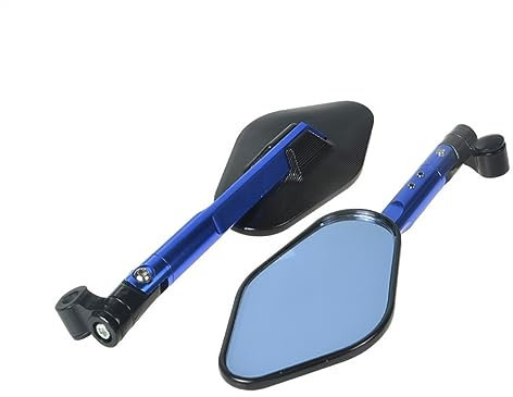 Lenkerendenspiegel Für Y&AMAHA Für MT07 Für MT09 Universal Motorrad Rückspiegel Lenkerendenspiegel Rückspiegel(A)
