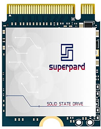 Superpard SSD 512Go M.2 2230 NVMe PCIe Gen4.0x4, 3D NAND, Disque Dur SSD Interne Compatible avec Steam Deck, ROG Ally, Microsoft Surface Pro, GPD, Ultrabooks