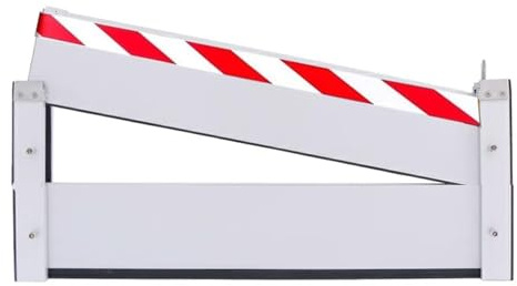 Abnehmbare Temporäre Hochwassersperre – Beweglicher Flutschutz mit Wasserrückhalteplatte für Einfahrt und Garage(91 * 40cm)