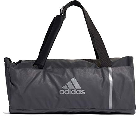 adidas Erwachsene Sporttasche Training Convertible S, Carbon/Night Metallic, 47 x 22 x 22 cm, CG1528