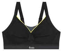 Champion Shock Absorber Women Active Bra, Shaped, Black