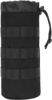 Dickly Tragbare Molle Flaschentasche für Outdoor-Aktivitäten, Dunkel