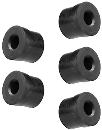 JOINPAYA Trombone Slide Rubber End Covers 5 pcs Slip-on Bumpers Soft Cushion Valve feet for Noise Reduction Secure Fit Compatible with Most Trombones Easy Cleaning and Maintenance