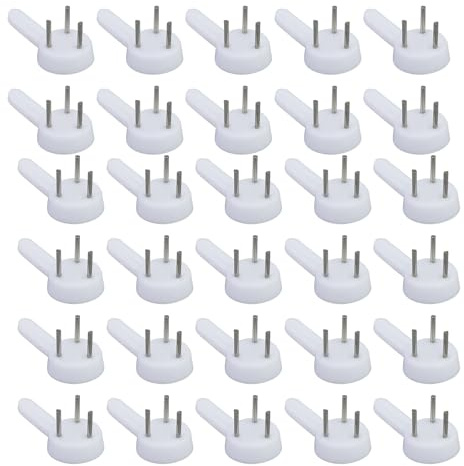 110 ganchos invisibles de pared dura, sin dejar rastros, ganchos para colgar clavos sin costuras para hardware, fijaciones y ganchos, soporte de pared, sin marcas, perchas para marcos de fotos