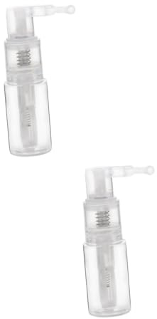 Homoyoyo 2stücke Sprühflasche Für Pulver Pet Flasche Mit Langem Sprühkopf Für Friseursalons Und Zuhause Präzise Dosierung Und Einfache Handhabung Gegen Abfall Für Verschiedene