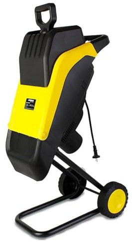 Broyeur De Branches électrique 2500 W, Broyeur De Branches De Jardin, Diamètre Max 35 Mm, Sac De 50 L, Broyeur De Branches Pour Le Nettoyage Du Jardin Et Le Compostage