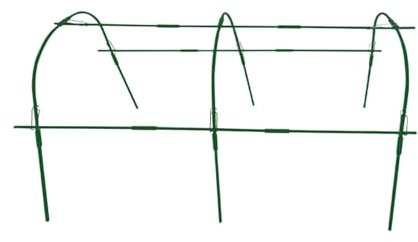 Uozonit Cerceau de jardin pour parterres surélevés | Tunnel de croissance pour plantes – Tunnel de croissance flexible pour jardin, verger, parterre de fleurs, pelouse, serre surélevée