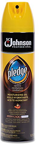 SC Johnson Pledge Furniture Polish, Revive Moisturizing Oil, 14.2 oz Can, Pack of 1