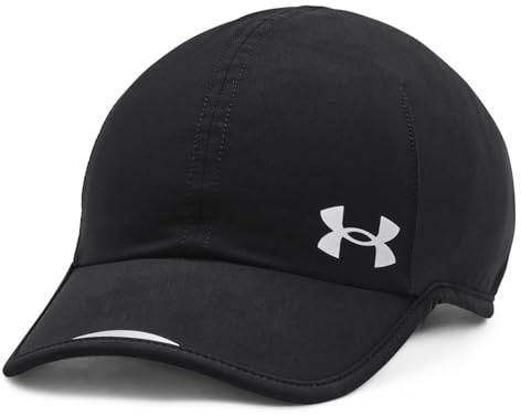 Under Armour Women's Launch Run Hat , Black (001)/Reflective , One Size Fits Most