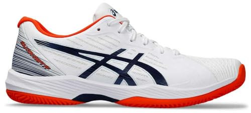 ASICS Herren Solution Swift Ff Clay Sneaker, White Blue Expanse, 44.5 EU
