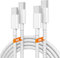 2Pack 3M iPhone 16 15 USB C to USB C Charger Cable, 60W Type C Fast Charging Wire Lead Long for Apple iPhone 16 Pro Max/16/15 Pro/15 Plus/iPhone 15/Samsung Galaxy S23+/S22 Ultra/MacBook Pro 2022/iPad