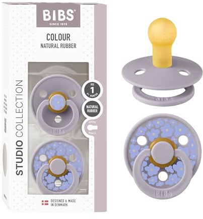 BIBS Colour Studio Ciuccio confezione da 2 pezzi. Privo di BPA