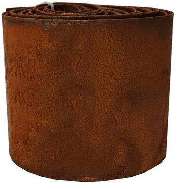 Metal Landscape Edging,5.5Inch x 33FT Rusted Garden Edging