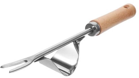 Yardenfun 1stück Edelstahl Garten Unkrautstecher Mit Ergonomischem Griff Praktisches Handwerkzeug Zum Effektiven Entfernen Von Unkraut Und Wurzeln Im Garten