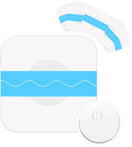 LiangMai 45 Pièces Freestyle Libre 3 Patch, Imperméable Patch Capteur Freestyle Libre 3, Freestyle Libre Patchs Adhésifs, Pour Freestyle Libre 3, Idéal Pour le Sport, Natation et au Quotidien