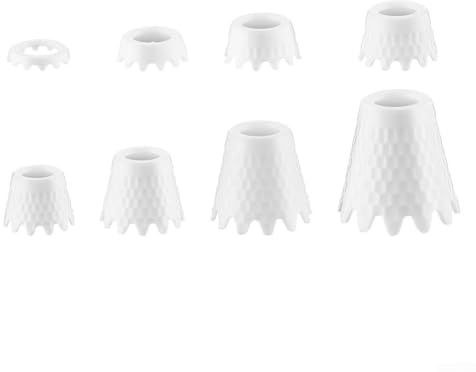 Lot de 8 tees de simulateur de golf pour l'entraînement et la pratique, matériau ABS, idéal pour une utilisation en intérieur et en extérieur