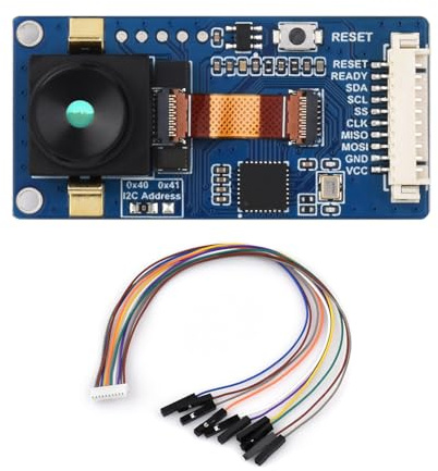 Waveshare Long-Wave IR Thermal Imaging Camera Module, 80 × 62 Pixels IR Array, Motion Detection, SPI and I2C Interfaces Communication, Suitable for Raspberry Pi and Other Development Boards, 90° FOV
