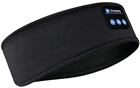 Drahtlose Sportkopfhörer,Bluetooth 5.2 Kopfhörer Stirnband Schlafkopfhörer,Ultradünnen HD Stereo Lautsprecher für Sport,Schlafen,Reisen,Meditation,Entspannen