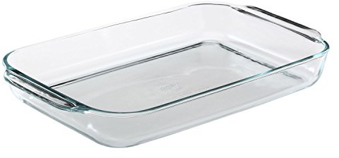 Pyrex Bakeware Plat à four rectangulaire Transparent 4,8 l