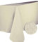 CALITEX Rechteckige Tischdecke, Polyester, Elfenbein, 350x150 cm