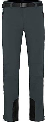 Bergson ONETREE | Herren Winter Softshellhose, Winddicht, mit warmem Innenfleece, Ebony [949], 114 - Herren