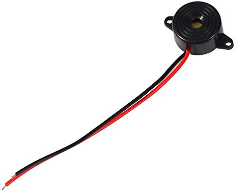 Asixxsix Cicalino Di Allarme Automobilistico Con Suono Continuo, Cicalino Elettronico Piezoelettrico 3-24V Per Giardino E Computer