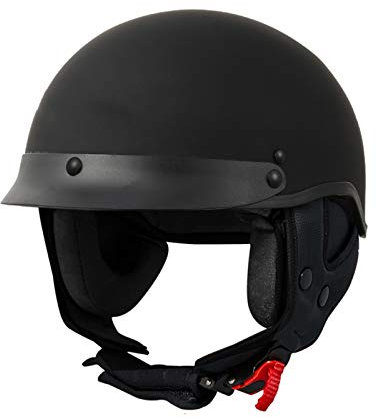 GAOZHE retrò Casco Scodella Moto Casco,Caschi Cromwell, Classic Jet Aperto Caschi, Scooter Caschi Scodella Motorino Bike Portatile Mezzo Casco,DOT Certificazione Certificazione ECE