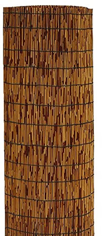 MIED Dichtzaun,Balkon-Schilf-Zaun, Patio-Sichtschutz, Sonnenschutz, FüR Den AußEnbereich, Garten, Hof, Teestube, Hotel, Balkon / 1x10m