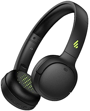 Edifier WH500 Kabelloser On-Ear-Kopfhörer – Bluetooth V5.2 Leichter und Faltbarer Kopfhörer mit 40 Stunden Musikwiedergabe – Personalisierbarer EQ – Schnelles Aufladen – Schwarz