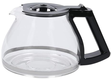 LUTH Premium Profi Parts Verseuse en verre compatible Melitta 6708146 pour cafetière filtre